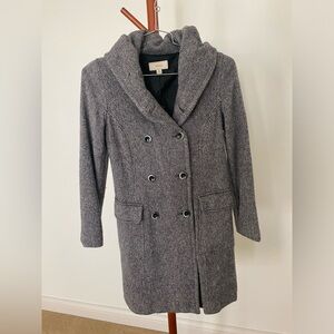 Merona Charcoal Double-Breasted Pea Coat